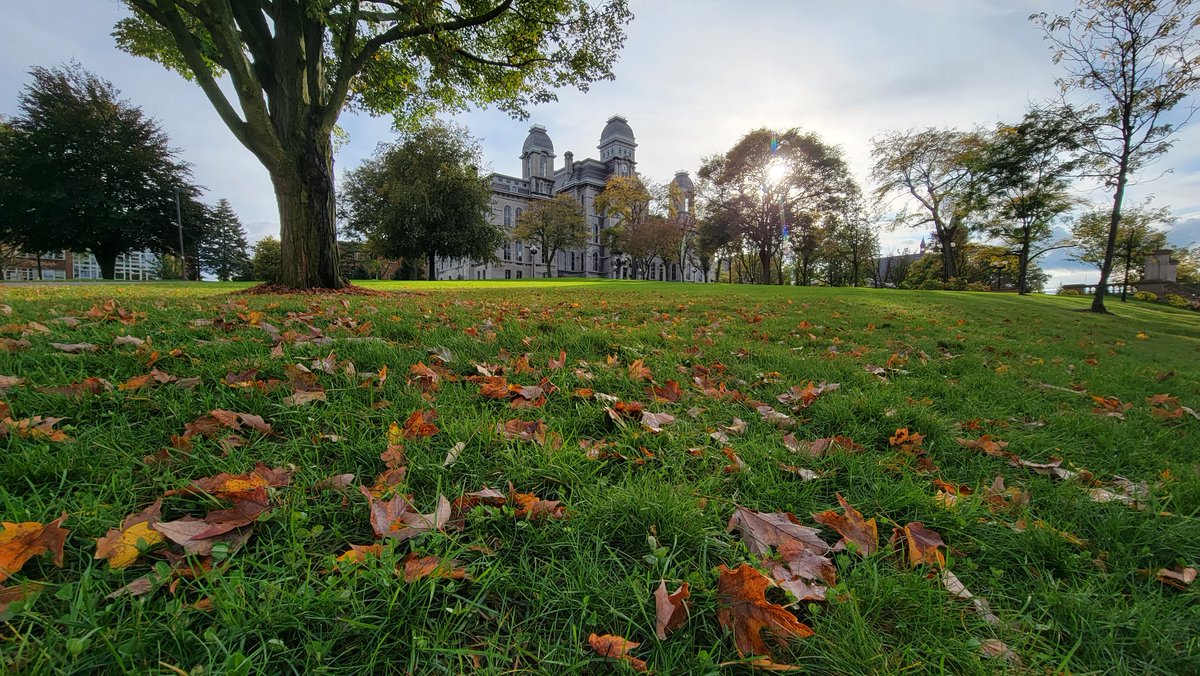 EngineeringSU's tweet image. #FallViews #SyracuseU 🍂