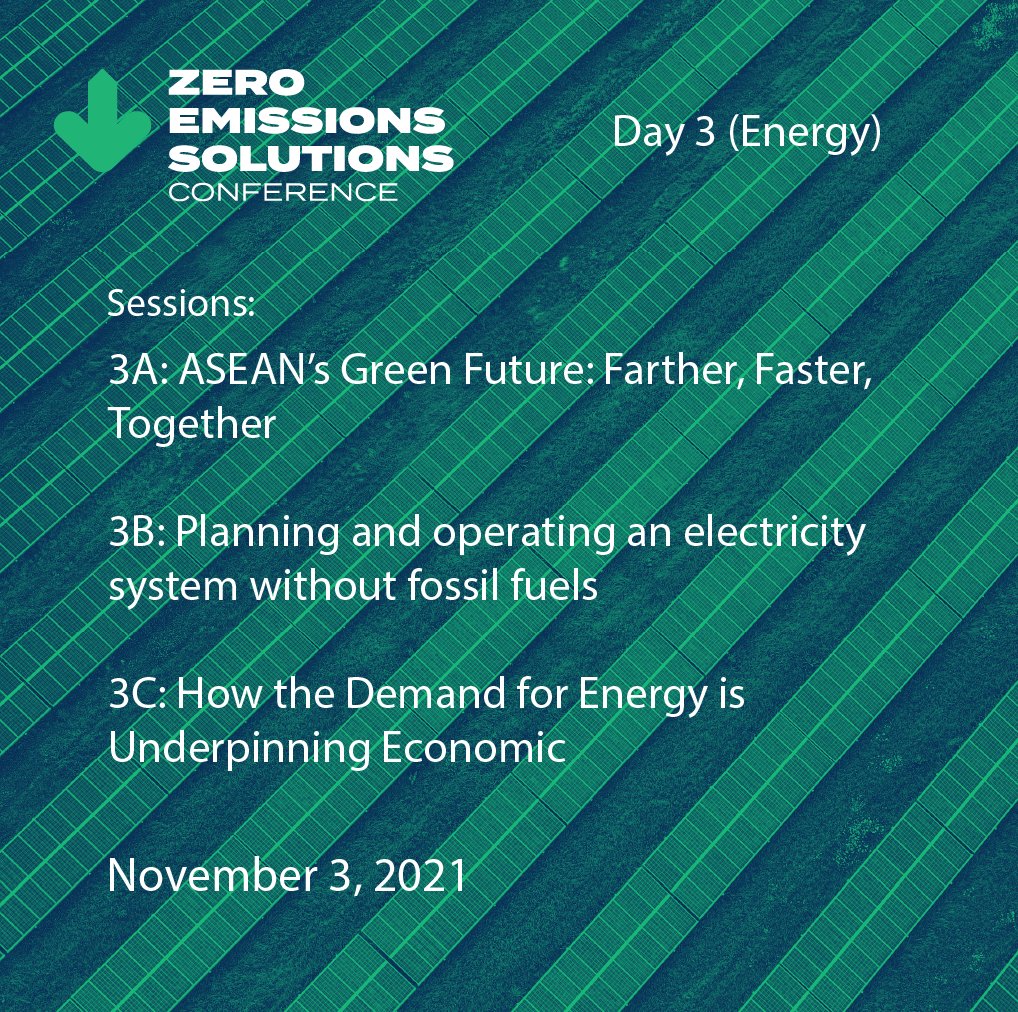 #ZESC2021 Day Three is about #Energy! Our handling of energy over the next few years will directly impact our ability to stay within the 1.5° limit of the Paris Agreement. 
Register and join today →eventbrite.com/e/zero-emissio…
#SDGs #ClimateAction @UNSDSN