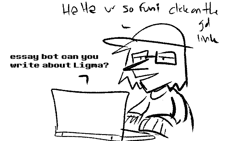 having fun w an idea someone replied with 