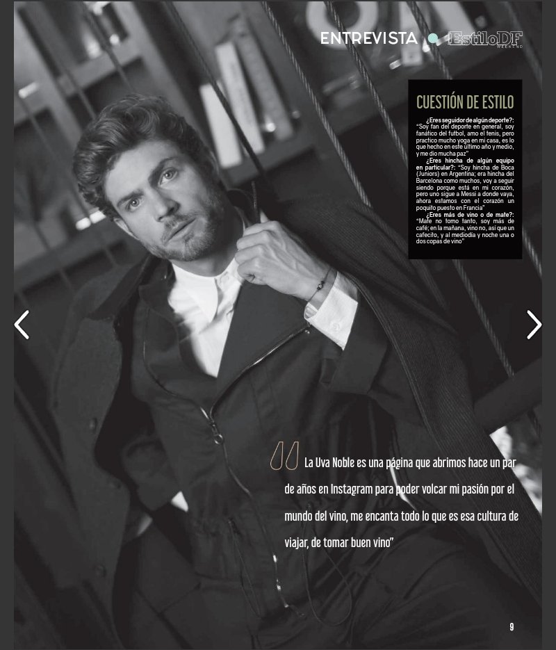 PancheriFansEs's tweet photo. Entrevista de Pancho para @EstiloDF
#HoracioPancheri #PancheriFans #EstiloDF #MakeitPrensa https://t.co/8HjdXd865l