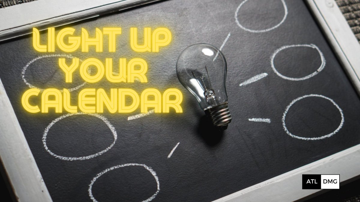 Do you have time to think about what content you are pushing in your social media channels to engage? 

#creativeideas #marketingcalendar