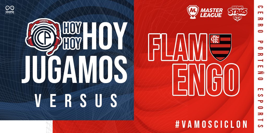 eSports_CCP's tweet photo. Hoy en nuestro viaje por Brasil 🇧🇷

El ciclón se enfrenta a @flaesports a las 19:40 ⌚

por:

https://t.co/4Dr65s7tuF

!NO TE LO PIERDAS!

¡VAMOS CICLON!🔵🔴

#vamosciclon 
#masterleague 
#brawlstars 
#esports https://t.co/gJbVtP3RZi