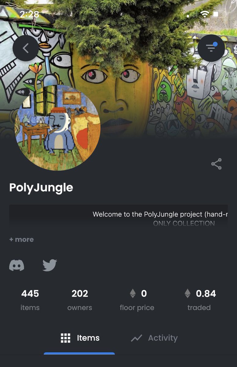 polyitsyouagain's tweet photo. At 1 ETH traded in the collection, I will choose 10 random owners and gift them exclusive pieces of the collection ! Thank you so much 💜 #polygonNFT #polyjungle #NFTCommunity #NFTs #Polygon https://t.co/zBeNKWFSBf
