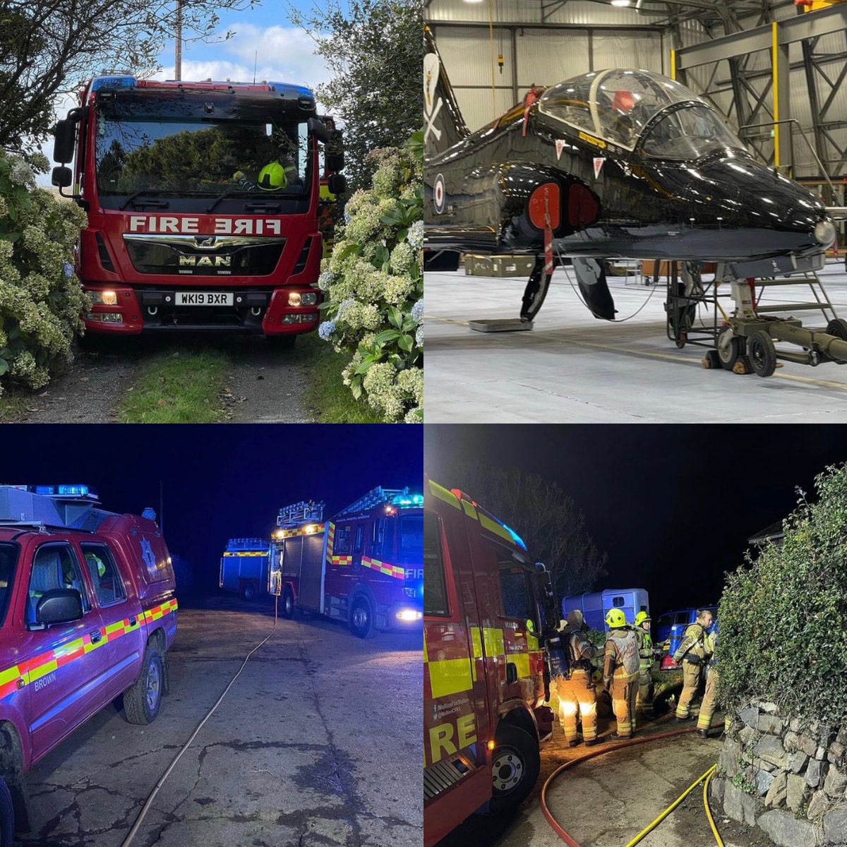 MullionCFRS's tweet photo. Busy 24hrs for the crew. Thanks to Jon for the photos and write up. πππ₯#oncall247 #mullionfirefighters #teamwork #alwaystrainingalwayslearning https://t.co/tIPRj9vpDm