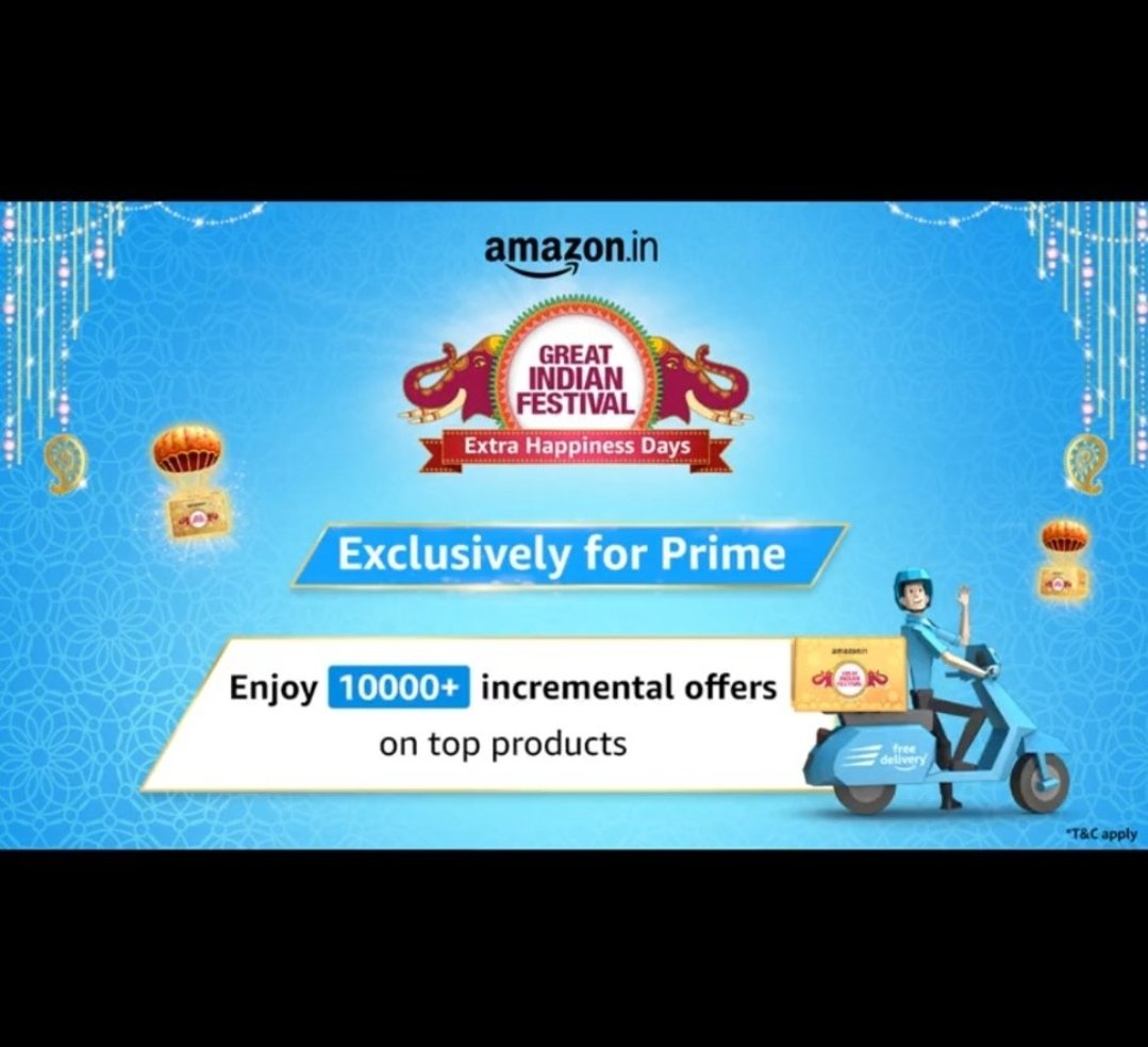 MindfulMe77's tweet photo. @amazonIN Here's my perfect screenshot

#ExclusivelyForPrime
#AmazonGreatIndianFestival
@amazonIN

@Devangeenee 
@Sandeep13_
@ranchikuldeep
@satyapaljain_86
@prashpatel_ https://t.co/Jkzx8BtiR6