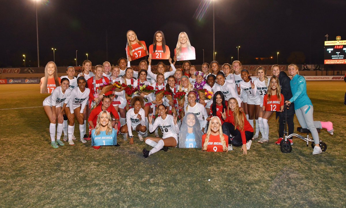 It was such an honor recognizing these seniors last night! Thank you to Malia, Emily, Alexa, Aspen, Cami, Madi, Kylie and Molly for the tremendous impact you have had on the Lobo Soccer program ♥️🤘🏼