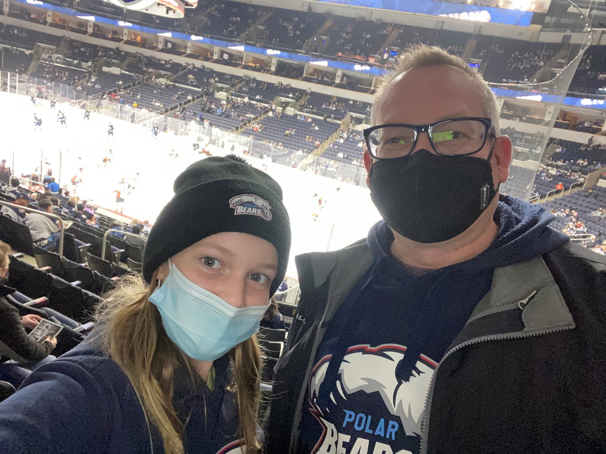 Hockey Winnipeg is proud to support the <a href="/NHLJets/">Winnipeg Jets</a> once again this season and provide tickets to our member Associations and programs.  Last night APHA sent volunteer <a href="/alhallson/">Al Hallson</a> and his daughter Maggie to the Home Opener! #GoJetsGo