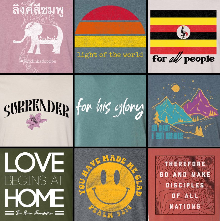 FundTheNations's tweet photo. He has made me glad. 

#changetheworld #missions #fundraiser #tshirt #fundraising #tshirtfundraiser #favdesign this week! https://t.co/zrCzRUfu6r