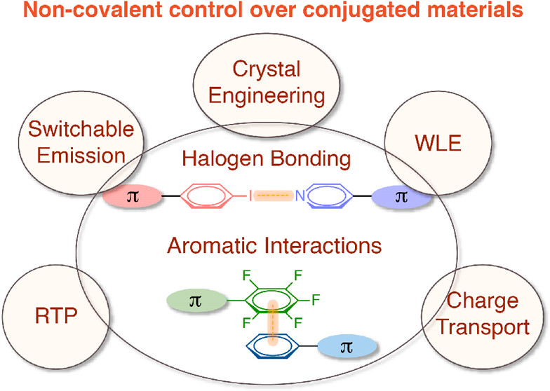 ChemMater's tweet photo. [Review] from #ThomasLab (@TuftsUniversity): "Bridging the Void: Halogen Bonding and Aromatic Interactions to Program Luminescence and Electronic Properties of π-Conjugated Materials in the Solid State"

https://t.co/xkhpmVNboD https://t.co/UIoQcp3vTg