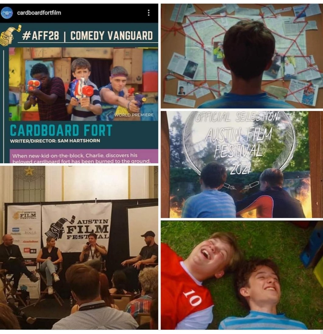 IlirianBushiAct's tweet photo. Good luck to #Writer #Producer and #Director #SamHartshorn and the whole #cast and #crew of #CardboardFort #Comedy #FeatureFilm at the #WorldPremiere @austinfilmfest today! #ComingOfAge
#CardboardFortFilm https://t.co/U44jpSqhVR