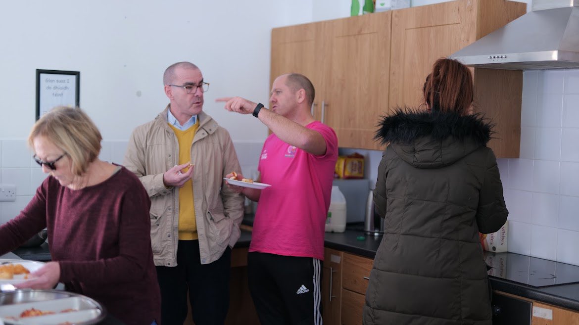 Pics today from our celebratory heritage event as part of #FnaC21 where we showed a video on the history of Newhill Community Centre and he we were delighted to have some of its founding members in attendance. Special thanks again to Bayview Media for all the great work

(2/2)