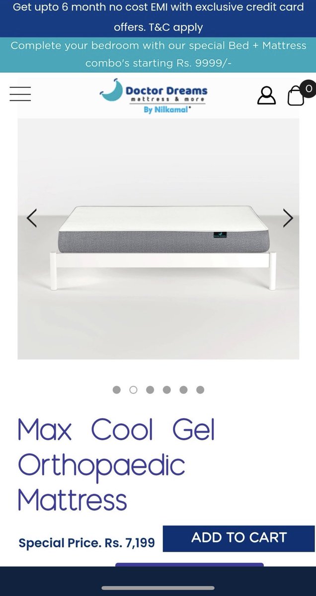 angeleyess4uin's tweet photo. @drdreamsindia Its “Max Cool Gel Orthopaedic Mattress"
#WhatAml @DrHoniroy
@drdreamsindia @Rohipedia20 @nicestvirgo https://t.co/PdvtNovTQR
