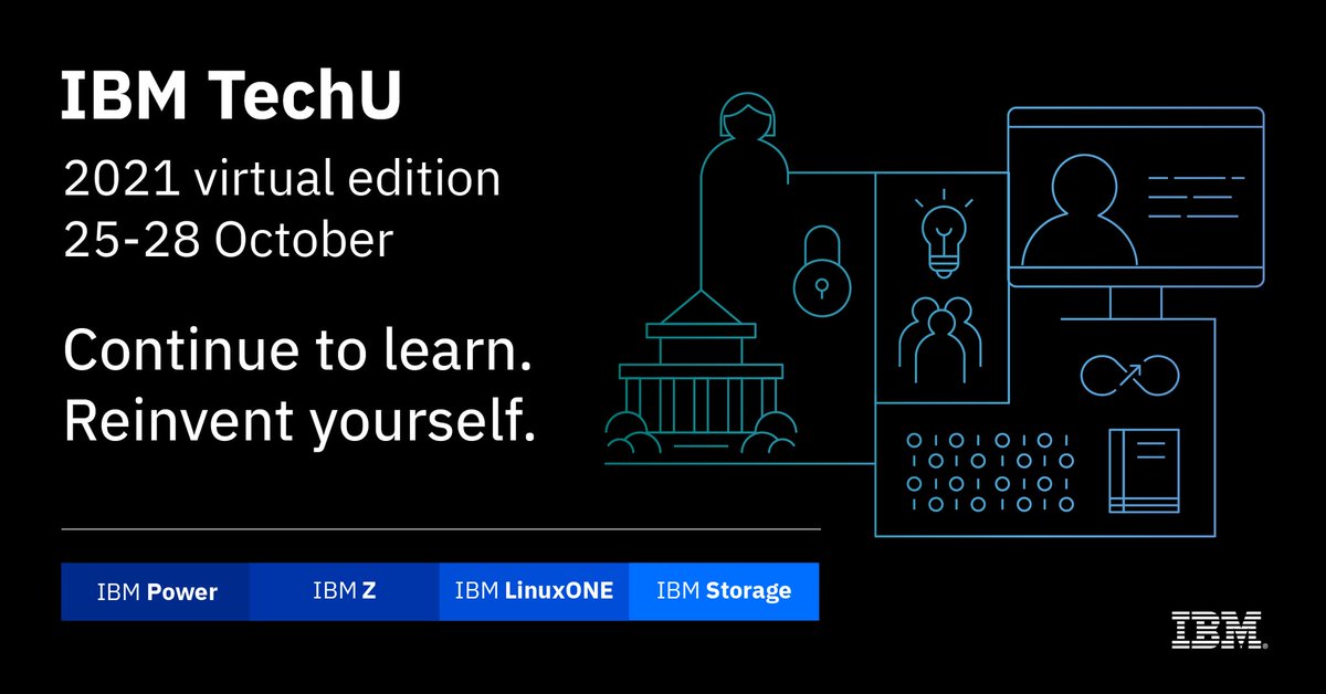 See you next week!
2021 IBM Virtual TechU
web.cvent.com/event/a1c6f292…
#ibmtechu