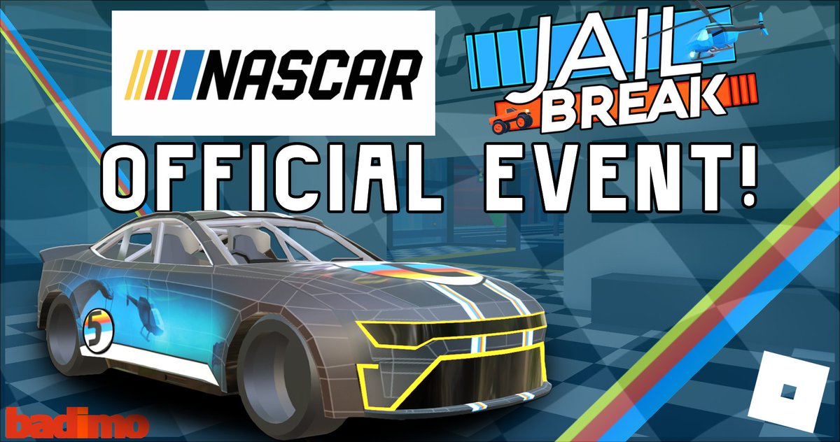NASCAR x Jailbreak: Available on Roblox starting Nov. 5 - eNASCAR