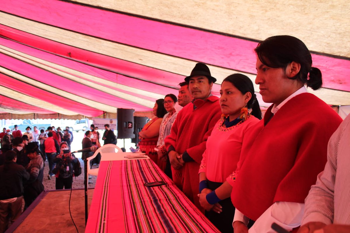CONAIE_Ecuador's tweet photo. En Colta, Chimborazo continúa el consejo ampliado de la CONAIE, nuestra estructura analiza colectivamente la situación del país, los últimos anuncios del gobierno nacional, el fortalecimiento organizativo. En horas de la tarde se anunciarán las decisiones. https://t.co/hfNXv1oWR9