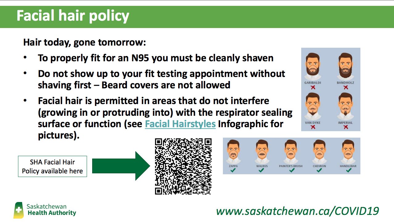 Arthur White-Crummey on X: The SHA's definitive guide to men's facial hair:  What's in and what's out in the Saskatchewan health system this season.  #COVID19SK  / X