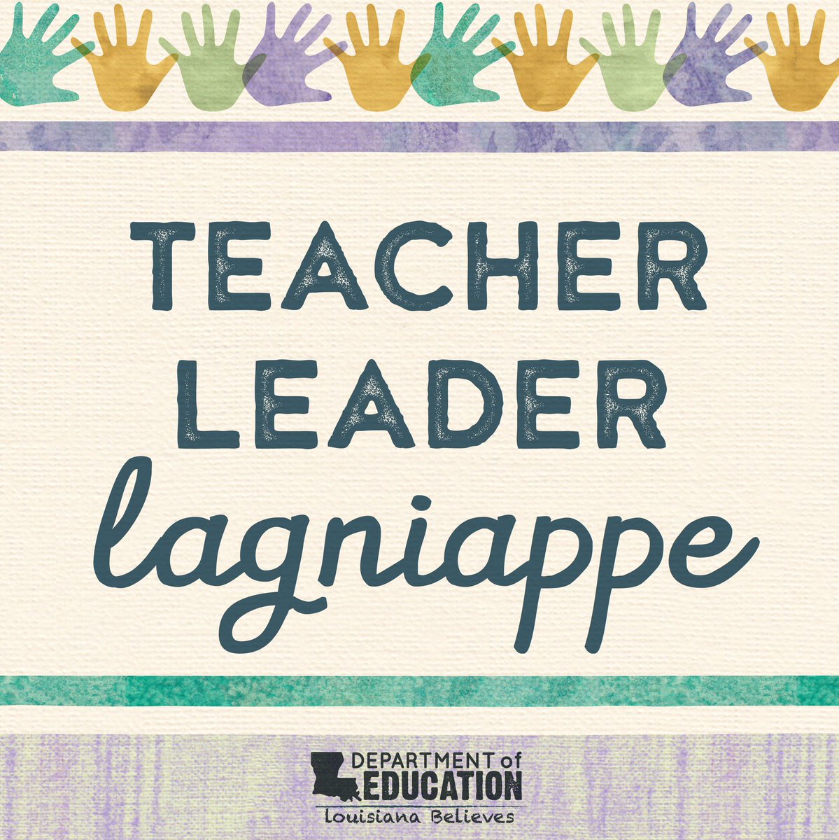 West Leesville’s SWAG makes Em Cooper smile on this week's Teacher Leader Lagniappe Podcast episode. bit.ly/3GbI8LY <a href="/Karen_Rob423/">Karen Robertson</a>