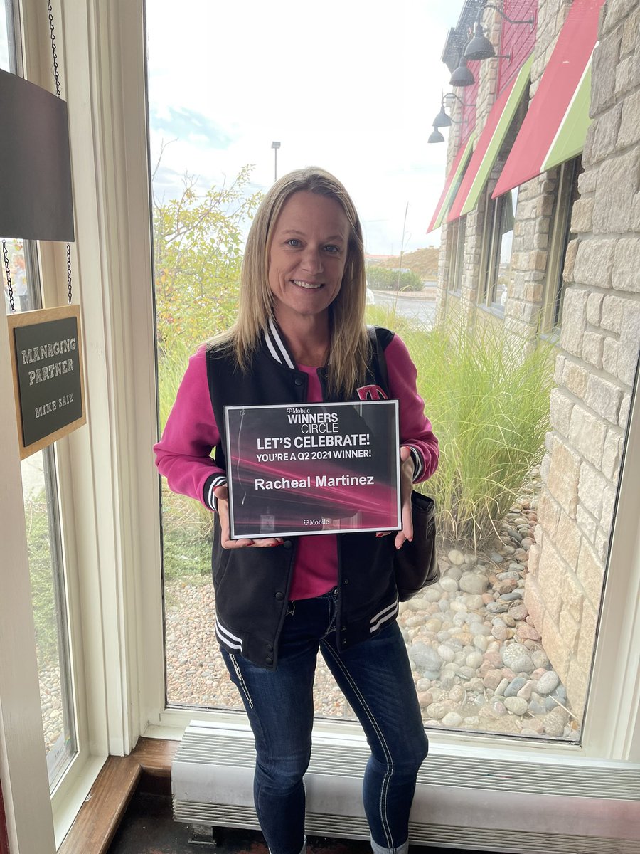 Congratulations to Racheal Martinez RISM for Southern Colorado for being recognized as a Q2 Winner’s Circle award winner! Thank you for all that you do! <a href="/Racheal30504083/">Racheal Martinez</a> <a href="/Linds1227/">Lindsey Waymire</a> <a href="/gnugent28/">Gareth Nugent</a> <a href="/JohnStevens_/">John Stevens</a>