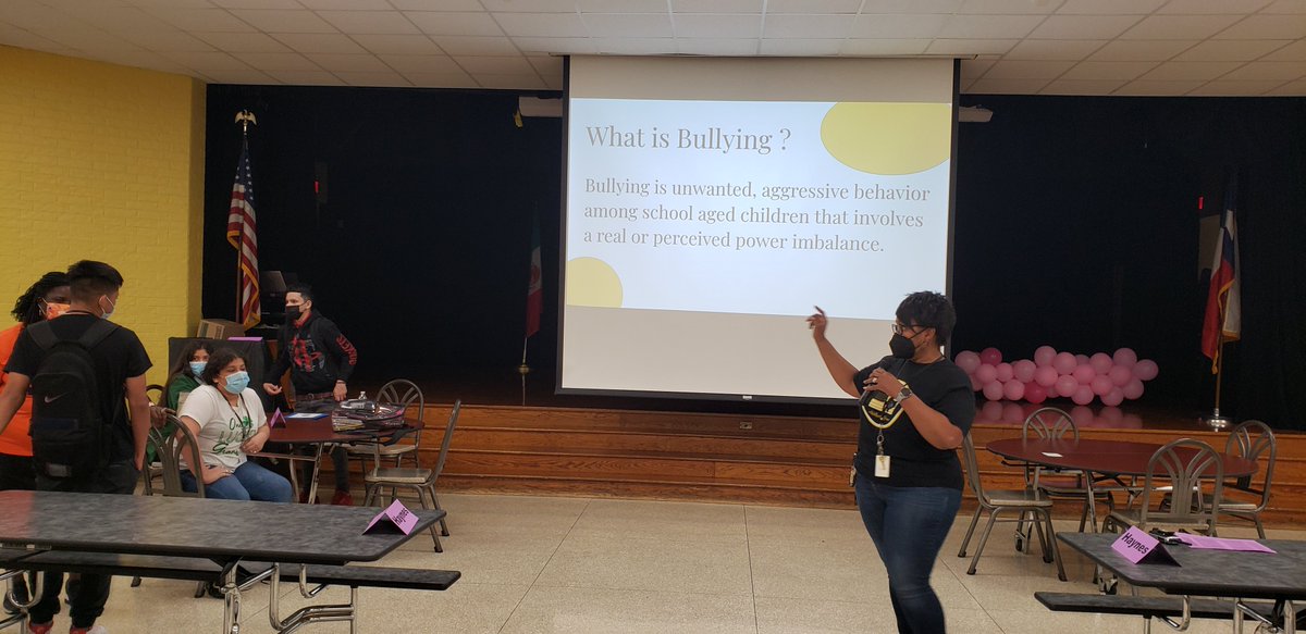 Lunch presentations @HoffmanMS_AISD with @AggieAdmin92 
Bullying Prevention Month @Counseling_AISD #counselingmatters