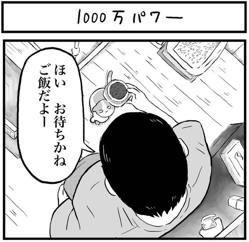 飼い主「ご飯だよー、ああっ!」猫「ゴオーン!!」 意味不明にあらぶる愛猫に悲鳴をあげる飼い主の漫画 https://t.co/aud6OeZJ9U @itm_nlabより