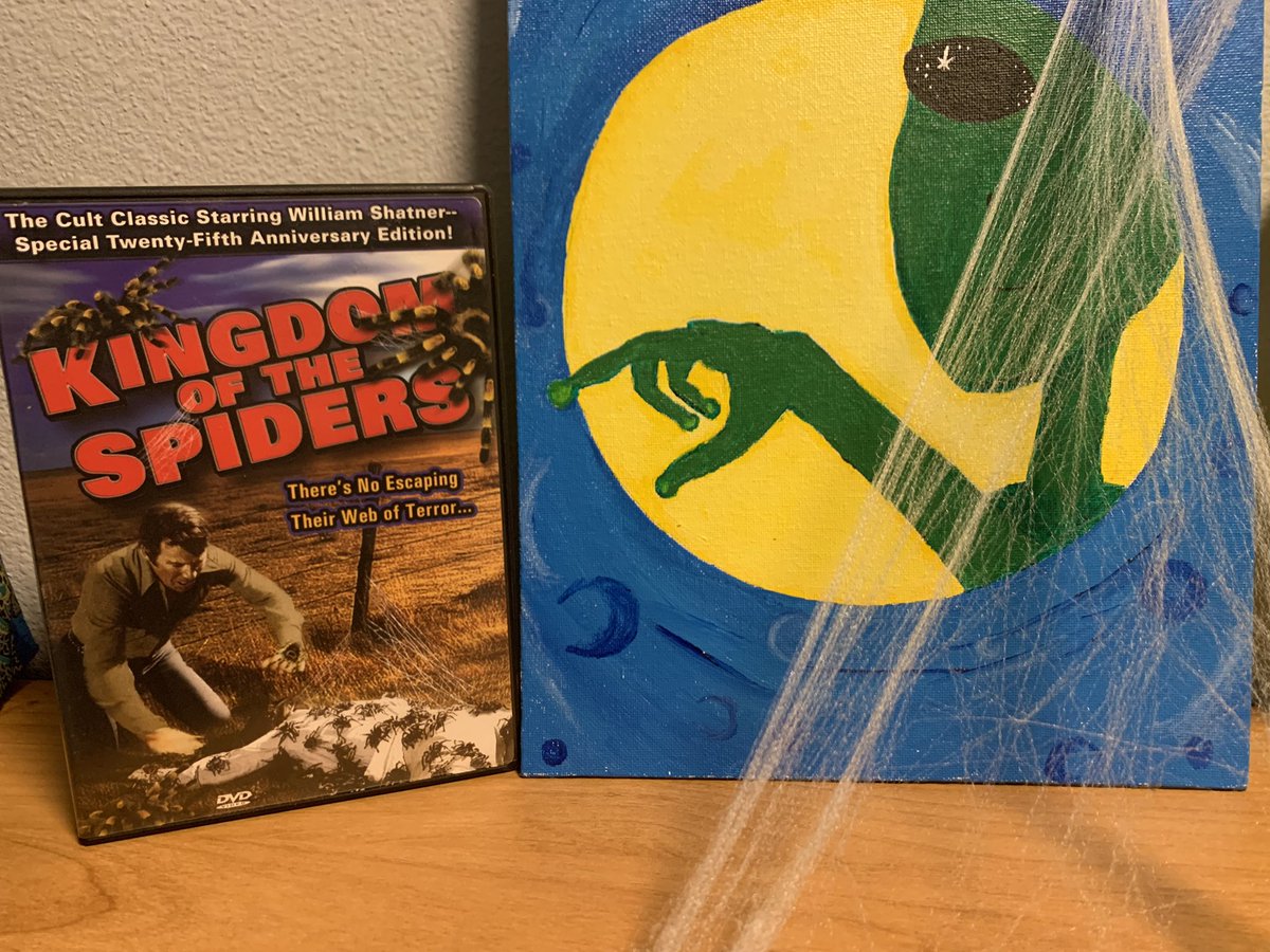 PNWeird's tweet photo. The 2021 @ScarecrowVideo Psychotronic Challenge. 

https://t.co/jC2GZqKQgo

Challenge #22: BEASTS OF BURDEN: One where a horse/donkey/mule/ox etc is doing some serious work.

Movie: Kingdom Of The Spiders (1977) 

#SCVpsychochallenge https://t.co/TrpsbeSjF7