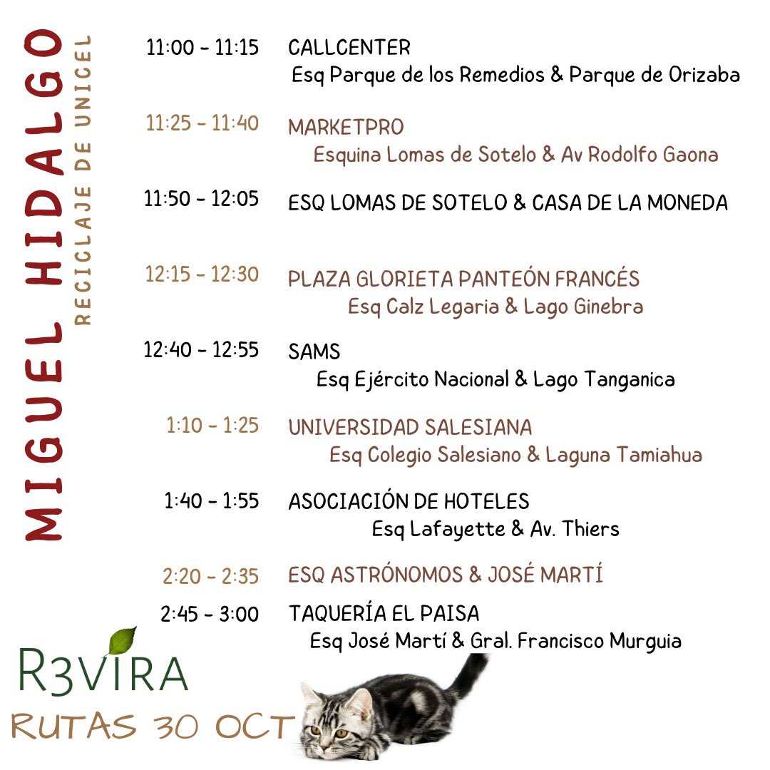 R3VIRA's tweet photo. Parte dos rutas reciclaje de unicel para este 30 de Oct #reciclwje #cemx #accionclimatica #MedioAmbiente https://t.co/Ix1BUpOl3X