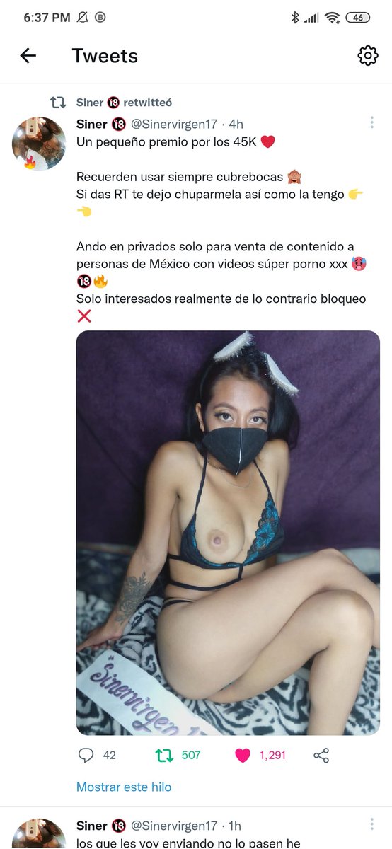 borreog's tweet photo. @Sinervirgen17 Listo la otra también la subí y sigo esperando 🥺😂 https://t.co/xUHzx4Aj2H
