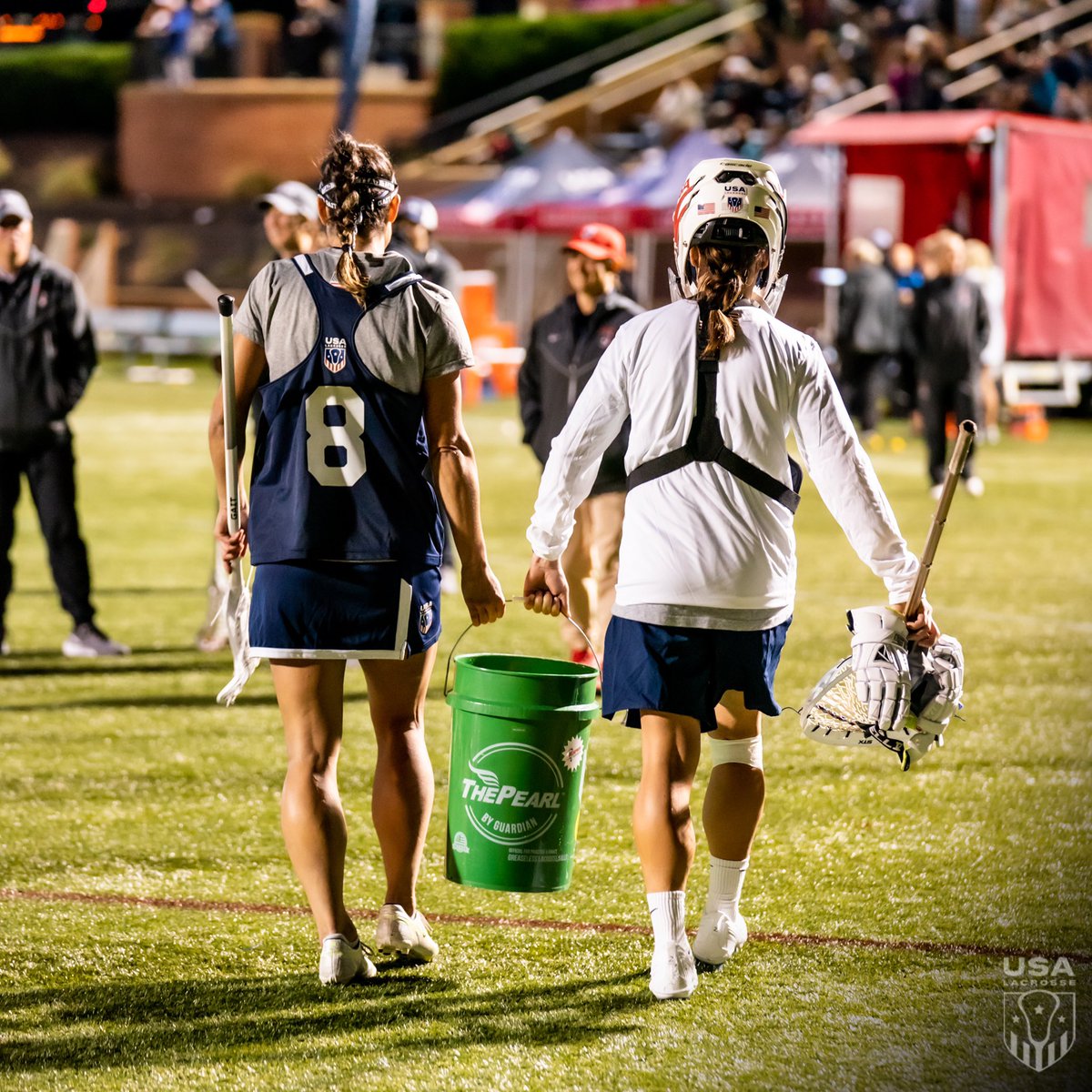 Some people hate carrying the balls. The way I see it though, carrying a bucket is an honor of getting to play another day of lax.  <a href="/kristencarr8/">Jaleea</a> and I may be the two oldest on the field, but we’ll never be too old to carry the balls. #ItsNotAFreshmanThing #RWB