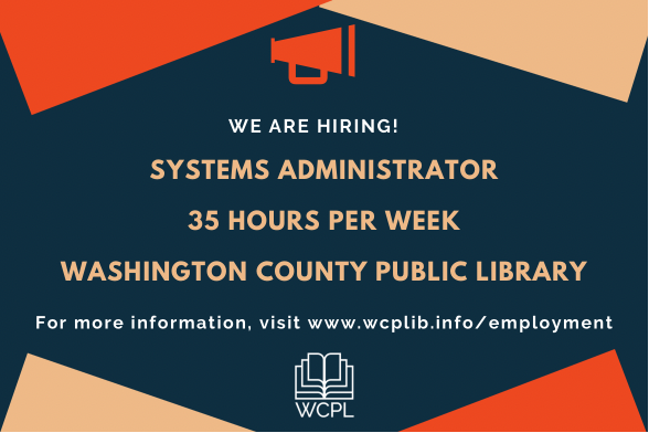 WCPLOhio's tweet photo. We are searching for a Systems Administrator. Visit https://t.co/rjcd04e62r for complete information. https://t.co/yD0PONGfOr