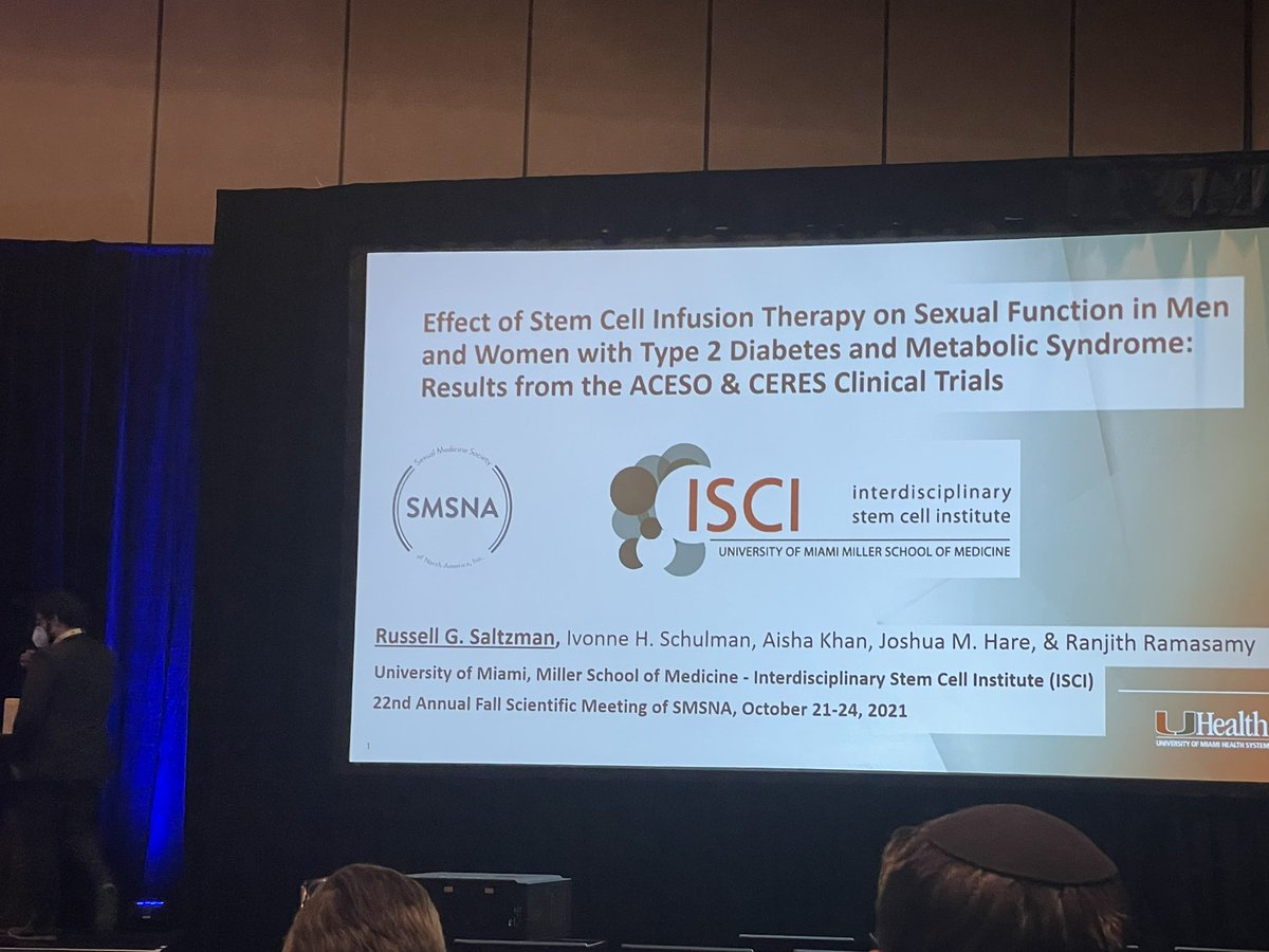 Helo_MD's tweet photo. Stem cells for sexual dysfunction in men or women with diabetes or metabolic syndrome? According to data from @ranjithramamd group, it appears safe but INEFFECTIVE. Beware of for-profit clinics touting otherwise. @SMSNA_ORG #SMSNA2021 https://t.co/804zHhonIp