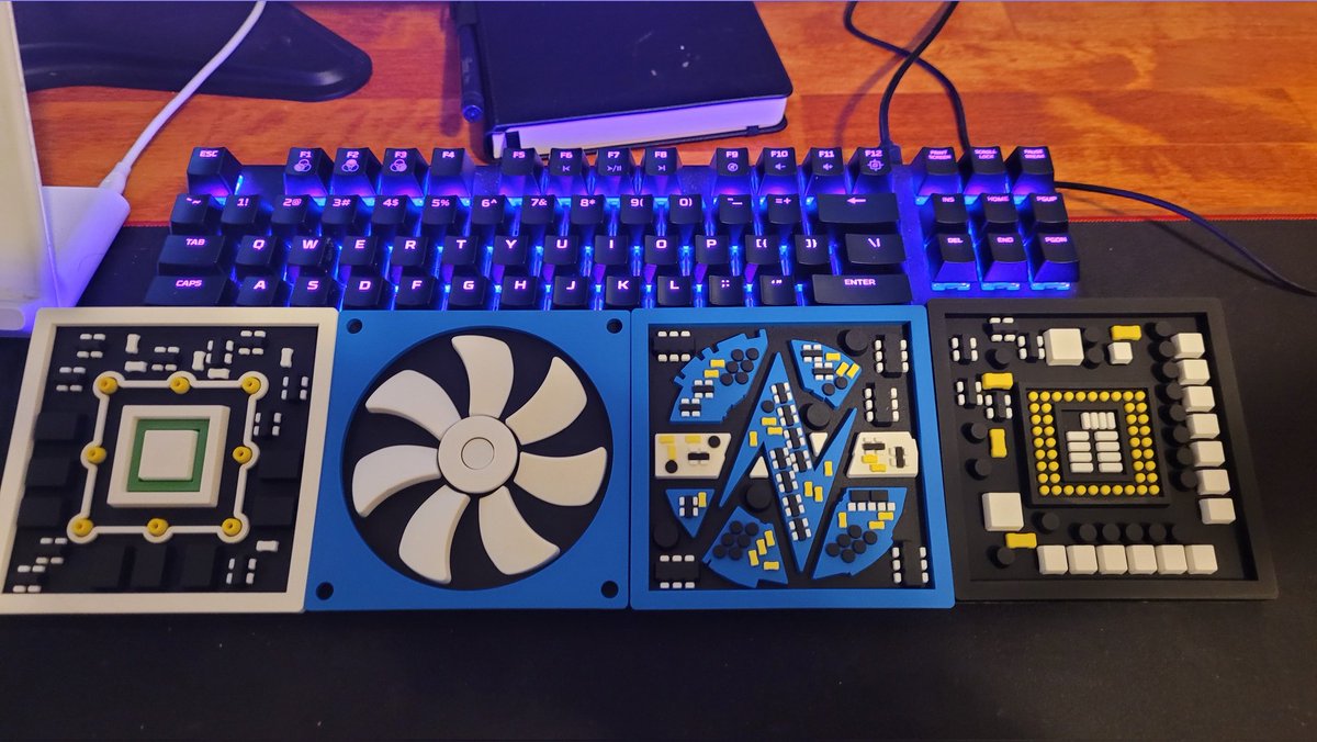 M_Hyers's tweet photo. The @GamersNexus 100mm Unique Coasters have arrived.
Great Quality. 
Happy to support a great company doing thorough and meaningful work. Keep it up! https://t.co/p302PckFbf