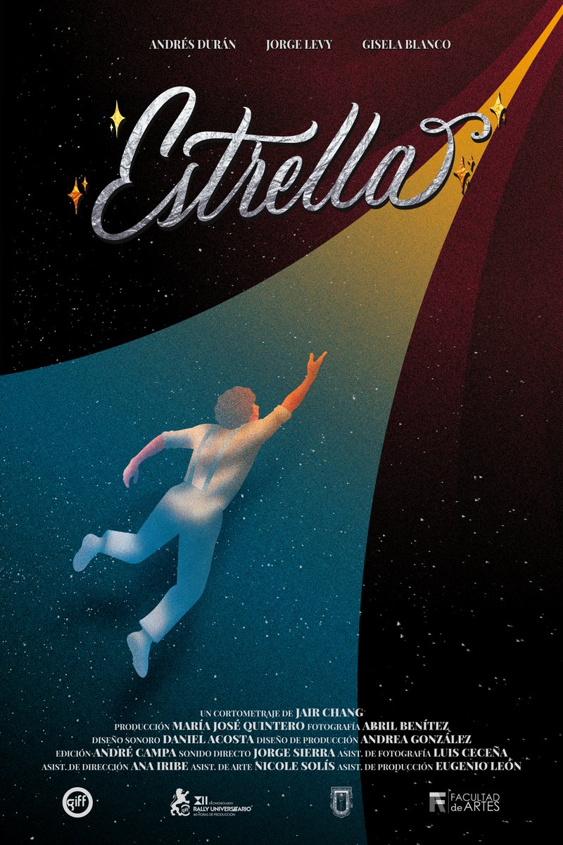 estrellafilm's tweet photo. ✨¡Mira nuestro póster oficial! ✨

⭐️Lettering: Esteban Curiel
⭐️Diseño Gráfico: Óscar Rubio
.
.
.
@giffmx  @RallyGIFF 
#SéUnaEstrella #TodosSomosEstrellas #UABCenGIFF #Rally2021 #FormaciónGIFF #MásCinePorFavor #GIFF2021 https://t.co/HfvLMwhHw8