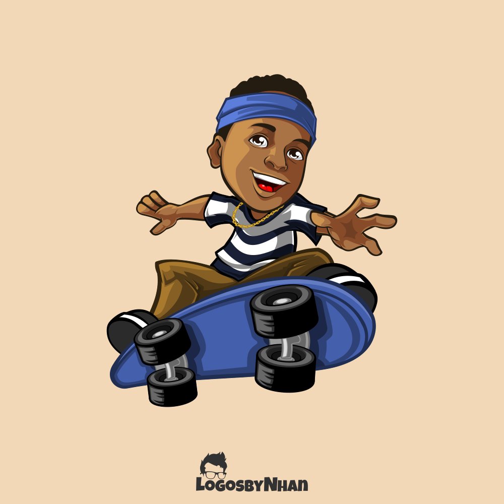 logosbynhan's tweet photo. Cartoon version of a boy skating - Complete version
#cartoon #logodesigns #mascot #mascotdesign #drawing #vectorart #logo #sketch #Character #skateboard #skatingboy #skate https://t.co/SVd9n51sYU