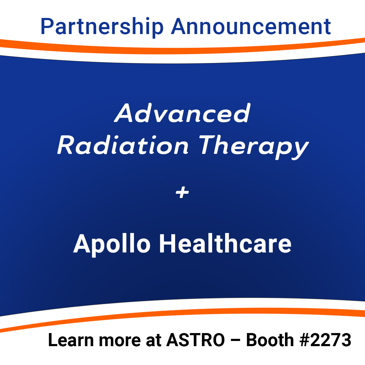 AccuBoost's tweet image. Advanced Radiation Therapy(ART) and Apollo Healthcare Announce Strategic Partnership. Stop by booth #2273 at #ASTRO21 to learn more!

Find the press release: lnkd.in/esEvf8Sx

#PreciseRT #RadOnc #brachytherapy #BreastCancer