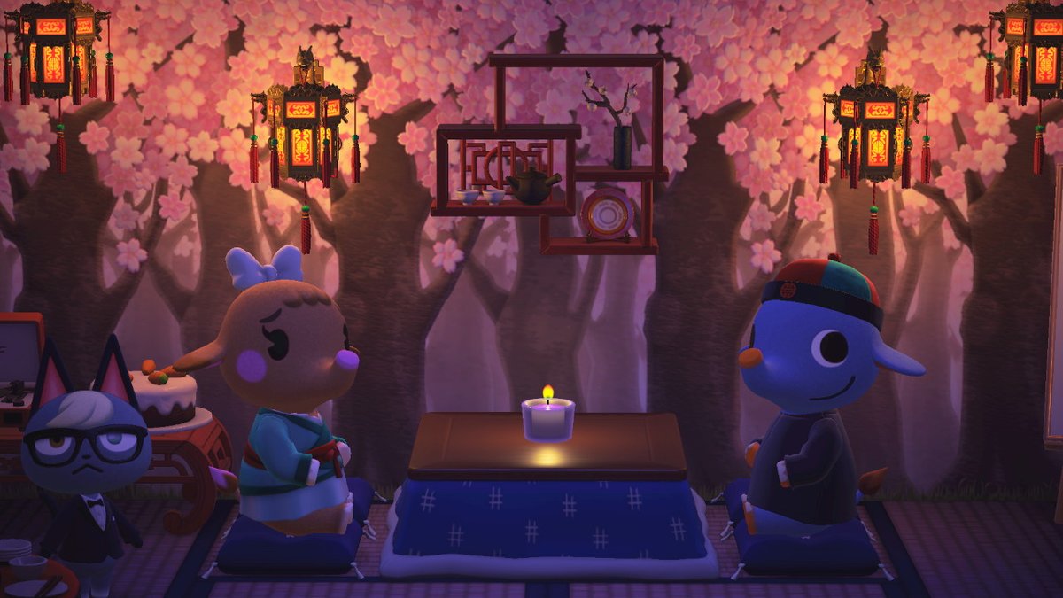 StarLightSkyyy's tweet photo. romantic date night w ellie and dizzy (ft raymond) <3
#ellieacnh #dizzyacnh #raymondacnh
#AnimalCrossing #ACNH #NintendoSwitch https://t.co/TgGNWPSLHC