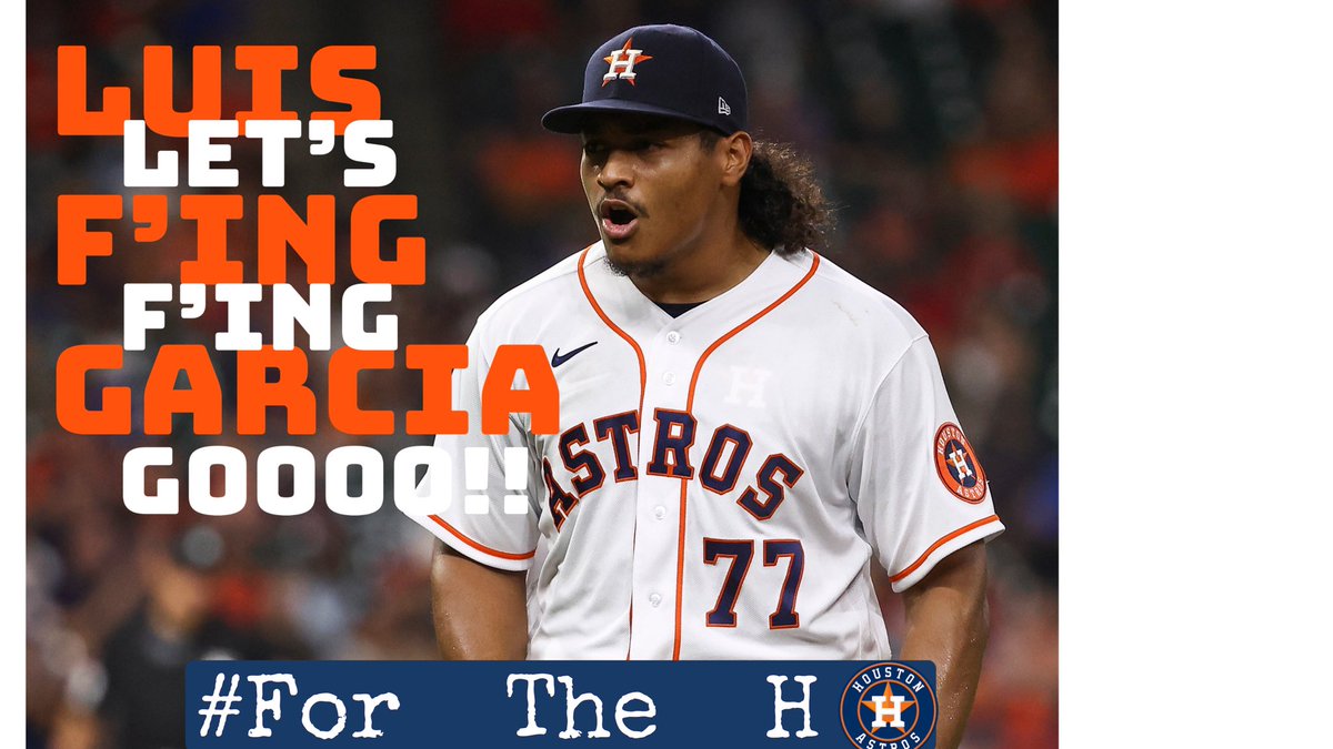 StroNationFrust's tweet photo. Let’s F’ing Gooooo
Luis F’ing  Garcia

#LFG #ForTheH https://t.co/ElnGdnLgBb
