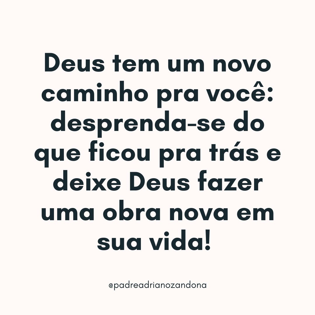 padrezandona's tweet photo. Deus está fazendo algo novo! 
Se você crê, digite amém aqui nos comentários 👇👇👇 https://t.co/l4YCfIQfvl