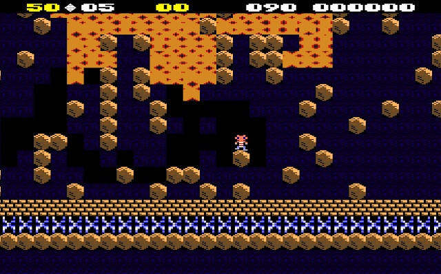 fabiodidone's tweet photo. Bouldeurdache - A "Boulder Dash C64" Unity remake, as a tribute to a classic released in 1984.  https://t.co/Cop1C0cFTy #homebrew #gaming #retrogaming #retrogamer #8Bit #80s #oldies #retro #videogame #videojuego #homecomputers #play #game #retrogame #retrocomputacion https://t.co/27eiwMG4wF