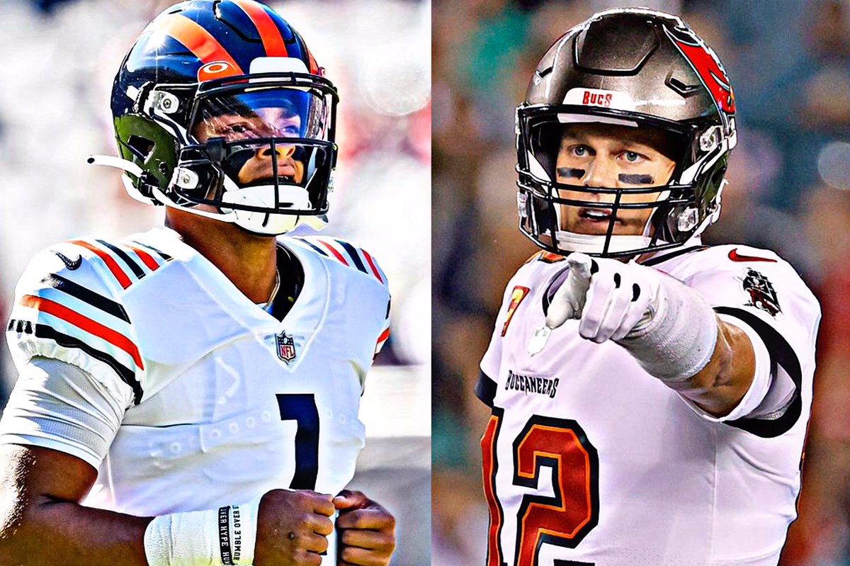 Bearsfannation_'s tweet photo. Sundays game will mark the largest age gap between two starting QB’s in NFL history https://t.co/2PS8v2wFEC