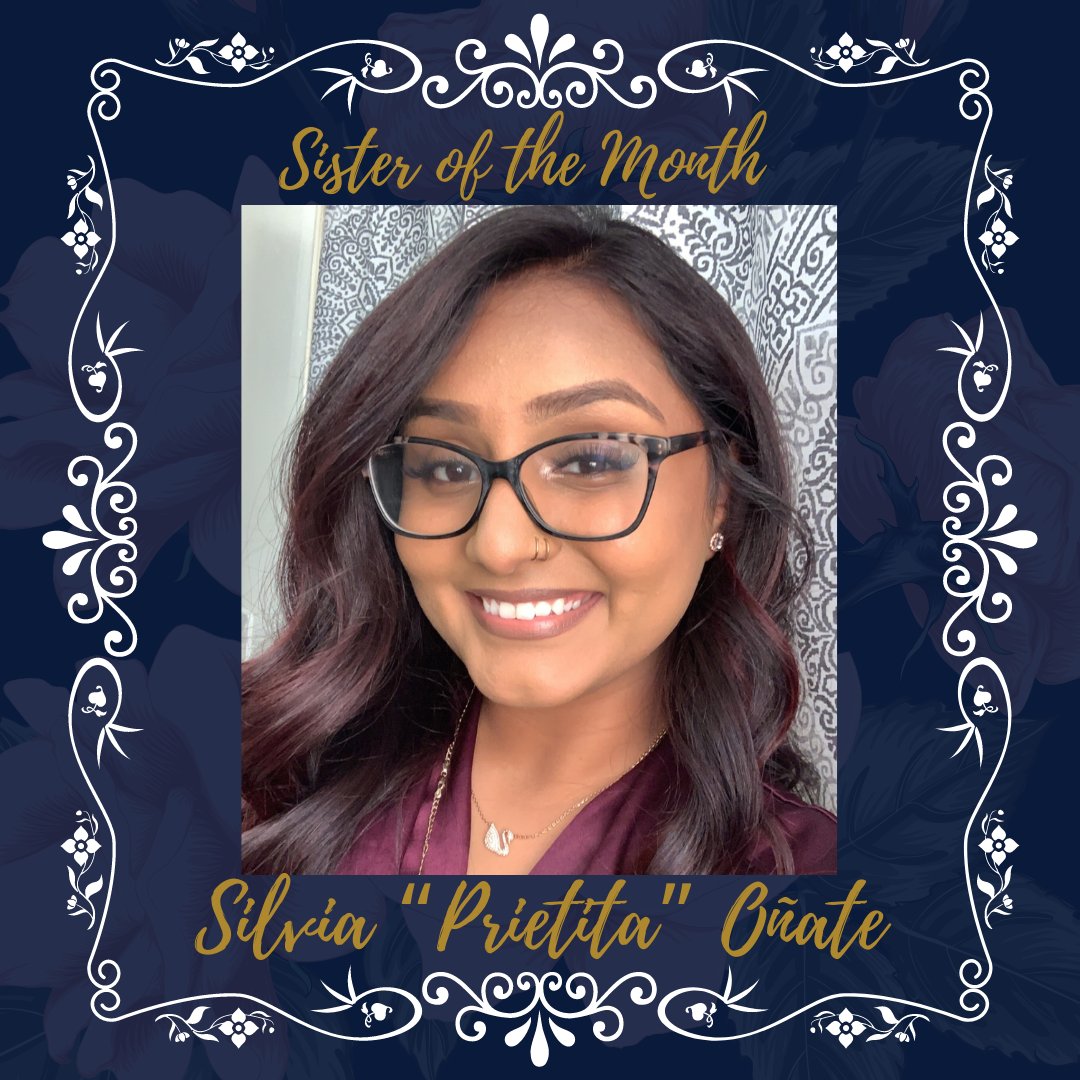 lewisgphio's tweet image. Congratulations to our September Sister of the Month, Silvia “Prietita” Oñate! ❤️

Prietita is constantly demonstrating sisterhood and is a sister you would love to get to know! 

#KappaChapter #GPhiO #LewisU #SisteroftheMonth #Swanita