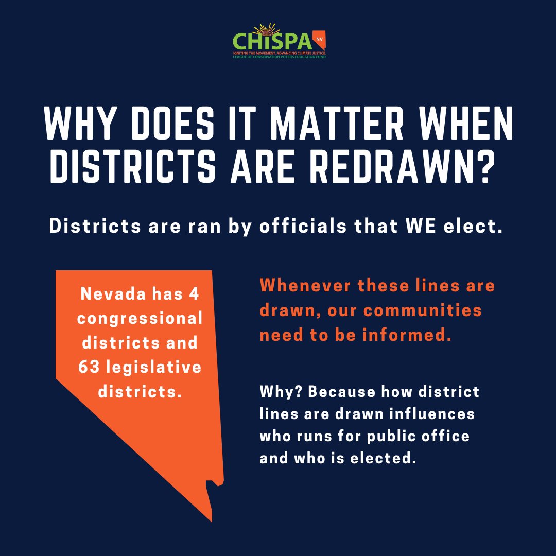 Chispa_NV's tweet photo. Redistricting only happens every DECADE. Your voice can help modify the process of drawing maps that help us elect our local officials and so much more!
.
Complete our form to get involved!
.
.
#NevadaCounts #NVRedistricting https://t.co/tWnlgu4wtB