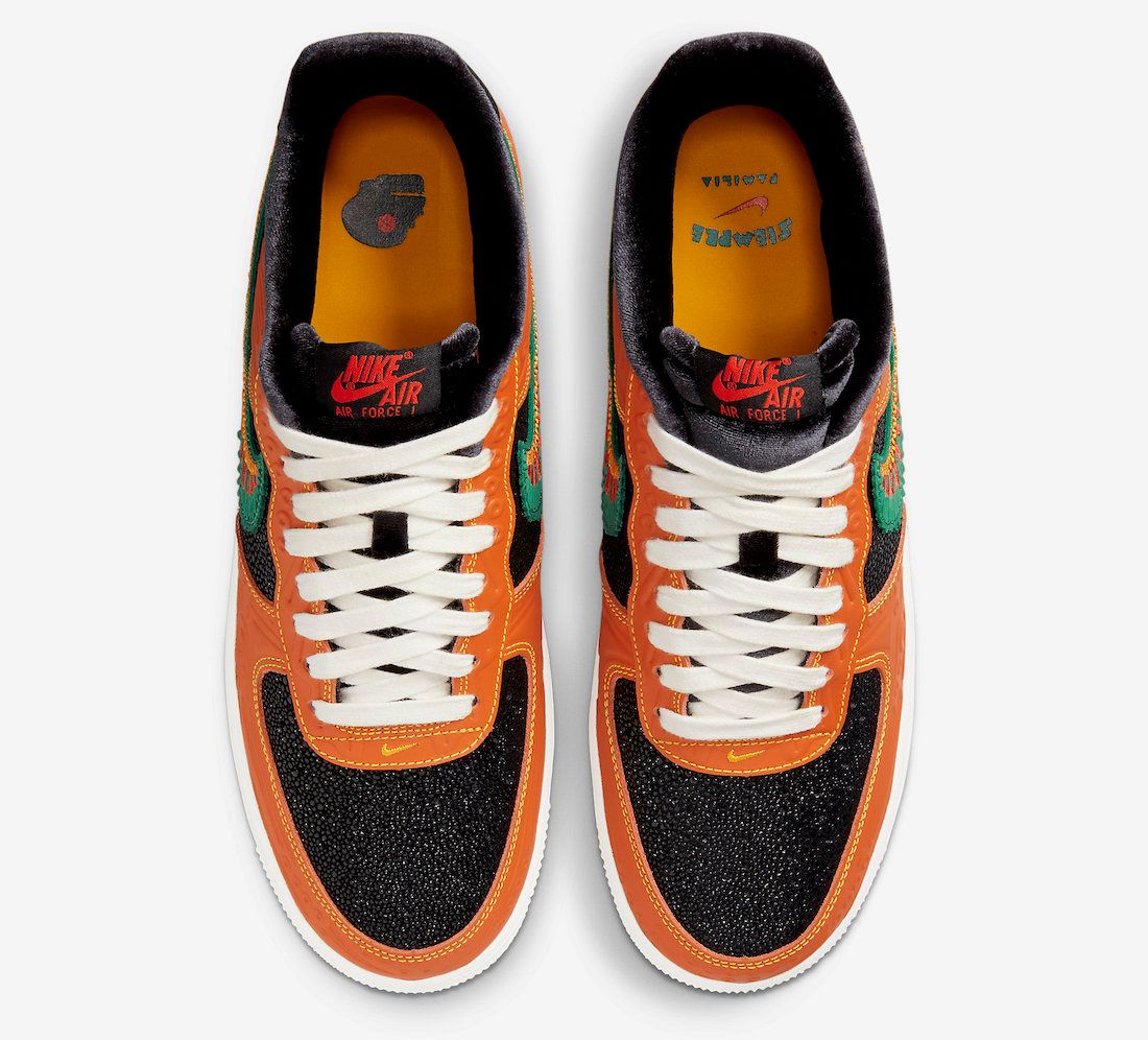 kicksonfire's tweet photo. Nike Air Force 1 Low “Siempre Familia.” Dark horse for AF1 of the year! https://t.co/9CLbNlW5zr