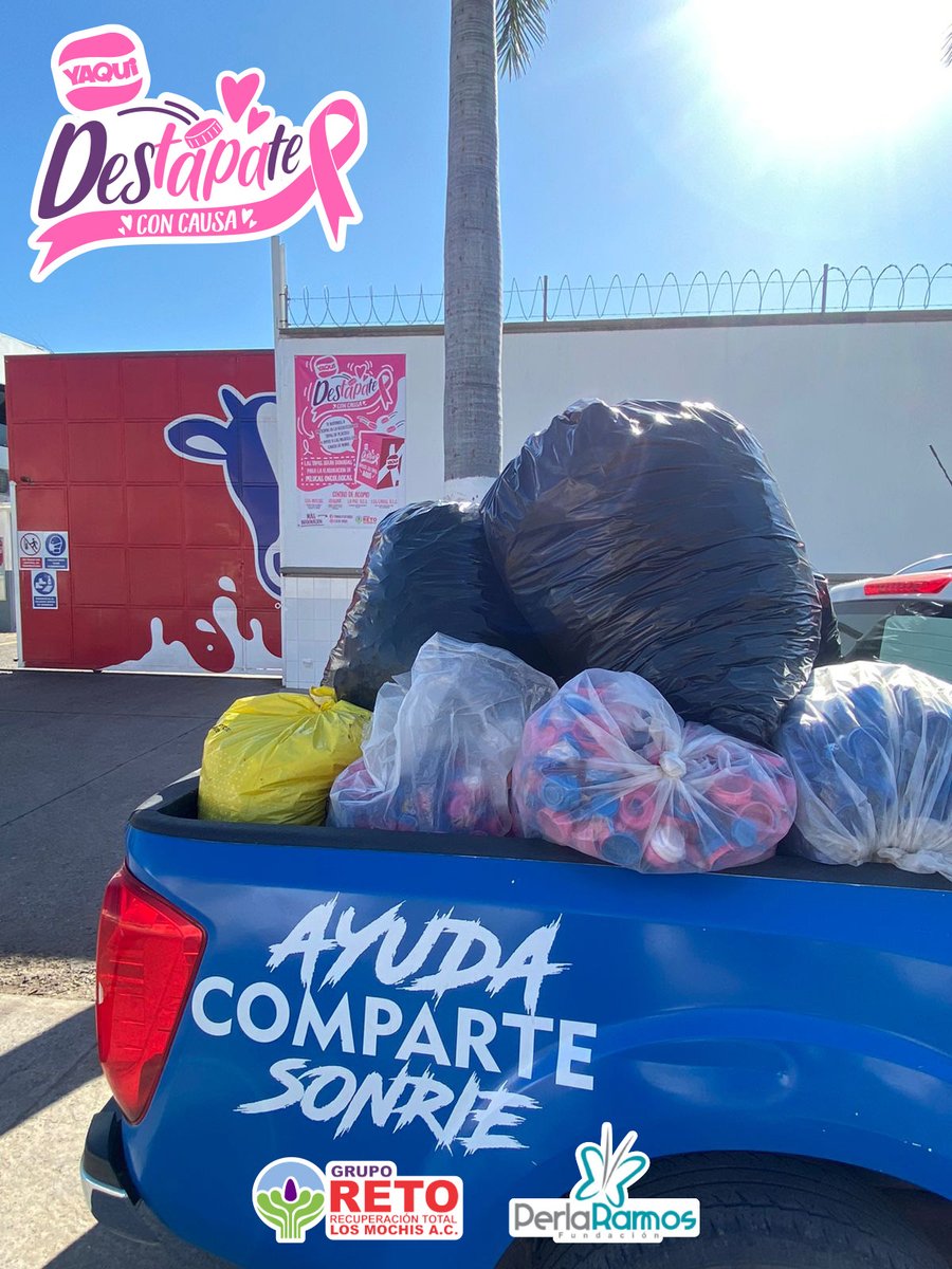 lecheyaqui_'s tweet photo. ¡¡Aquí les traemos la primera etapa de #Destápateconcausa !! 
¡Muchas gracias a todos por su apoyo! 🙏💟
📣Todavía están a tiempo para donar sus tapas en los Centros de Acopio designados 📣
#CancerDeMama #OctubreRosa https://t.co/8K4VMSnVVt