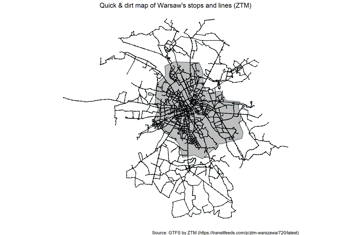 marcin_stepniak's tweet photo. @UrbanDemog Many thanks for {r5r} - limited experience (yet) but it looks amazing (and very fast)!
Very quick and dirty map to check how transit_network_to_sf() works using Warsaw's #GTFS data
#rstats #r5rstats

code: https://t.co/CvA9ps8zDG https://t.co/b5xweoqsWI