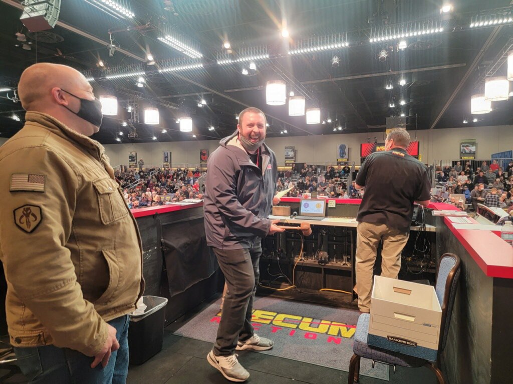 MrDomka's tweet photo. What a cool day at @mecum with class. https://t.co/ApEPPWCS4G
