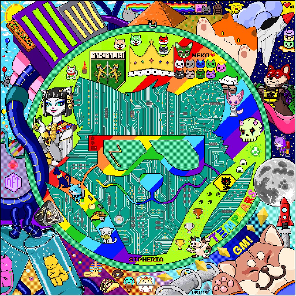 How proud I am to be a Templars and part of this history! We won the 2nd Faction War! Couldn’t be more proud! 💚 <a href="/SIPHERxyz/">Holland Santos</a> @nirft <a href="/Tapad9/">QuentinFT</a> <a href="/Draciosa/">Draciosa</a>