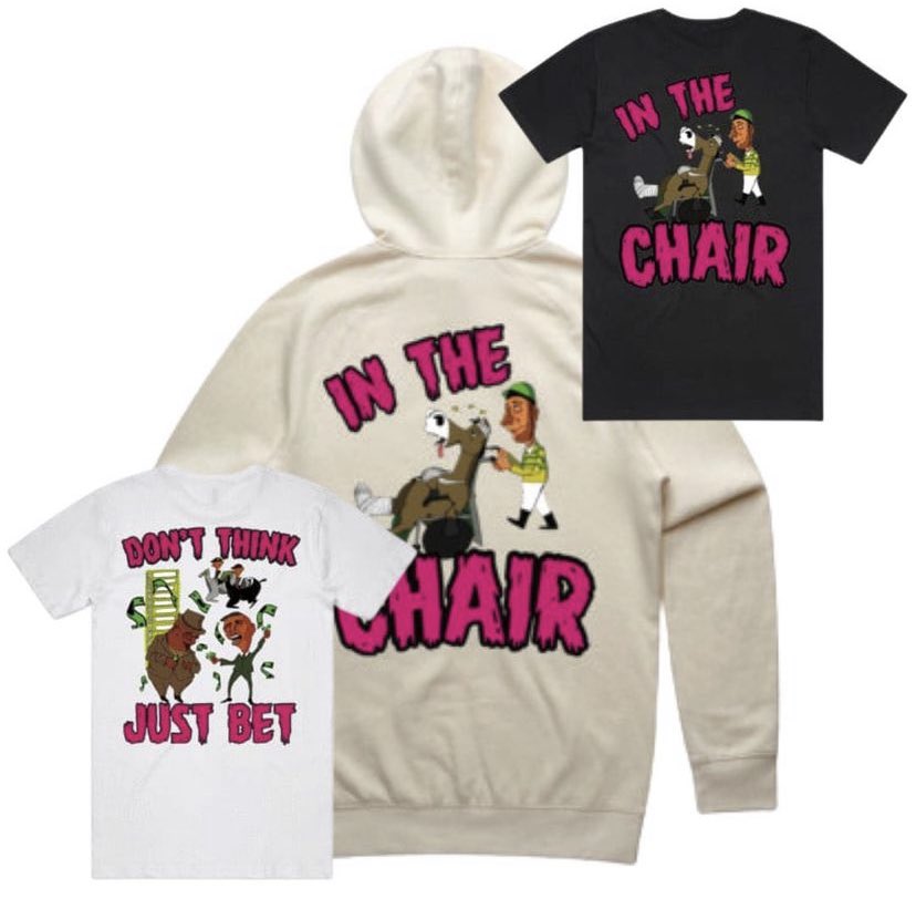 Barbsracingtips's tweet photo. Just launched these bad boys and more today’s!!! https://t.co/LwoL9gYGGd go check us and don’t just live and breathe the punt WEAR IT!! #wearthepunt #inthechair #CoxPlate101 https://t.co/rvcS4GuMR0