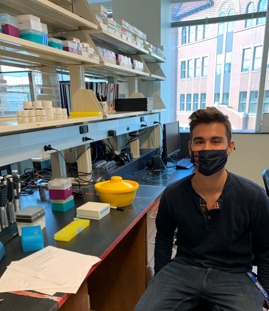 microecolab's tweet photo. Viktorio Tzarevski has joined the Kelly Lab as an undergraduate research assistant. Welcome to the team Viktorio! https://t.co/6B6AWrjj9O