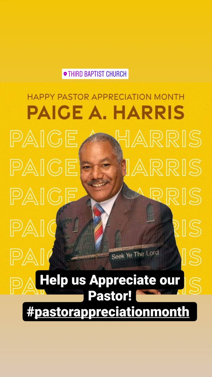 ThirdBCDC's tweet photo. Help us celebrate our Pastor! #Pastorappreationmonth https://t.co/FEOGbIATUe
