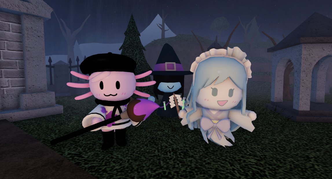 Tower Heroes Halloween characters and seasonal content Tower Heroes Halloween characters in a spooky graveyard setting